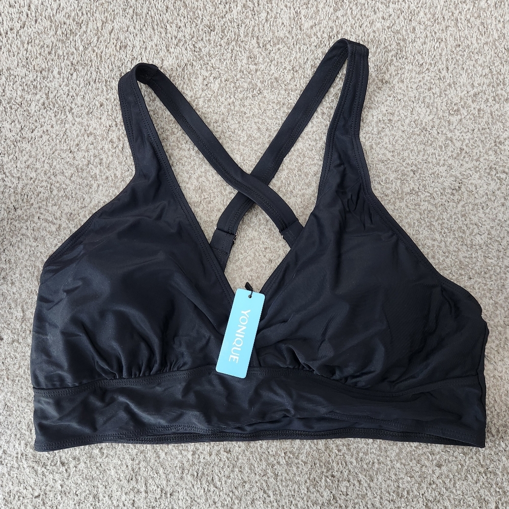 Nique Black Swimwear Top
